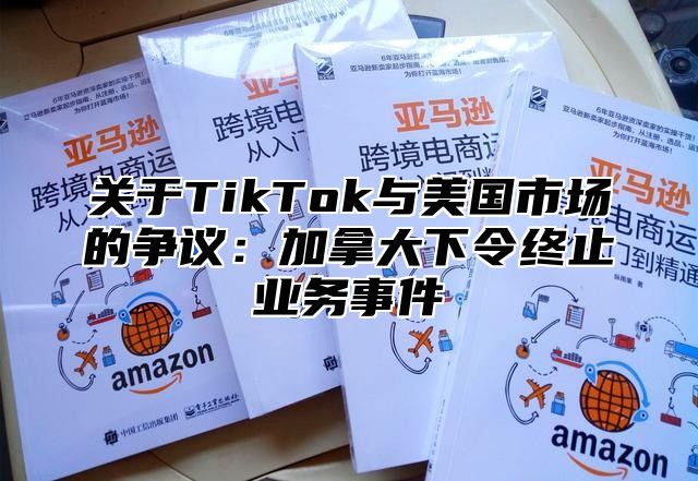 关于TikTok与美国市场的争议：加拿大下令终止业务事件