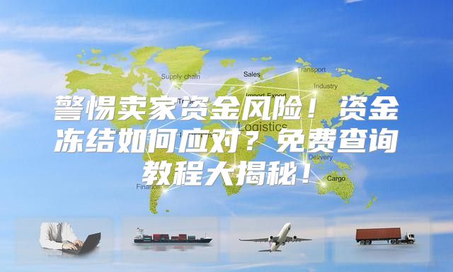 警惕卖家资金风险！资金冻结如何应对？免费查询教程大揭秘！