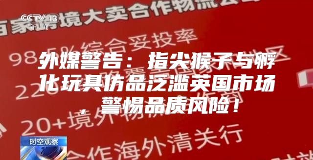 外媒警告：指尖猴子与孵化玩具仿品泛滥英国市场，警惕品质风险！