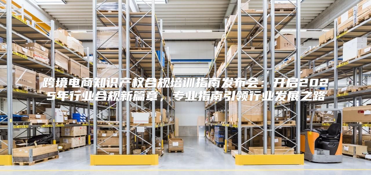 跨境电商知识产权合规培训指南发布会：开启2025年行业合规新篇章，专业指南引领行业发展之路