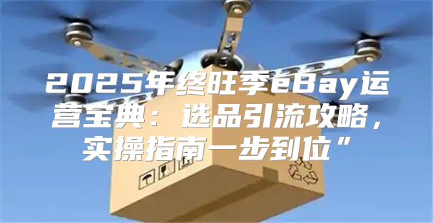 2025年终旺季eBay运营宝典：选品引流攻略，实操指南一步到位”