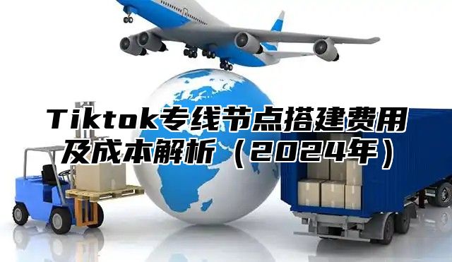 Tiktok专线节点搭建费用及成本解析2025年