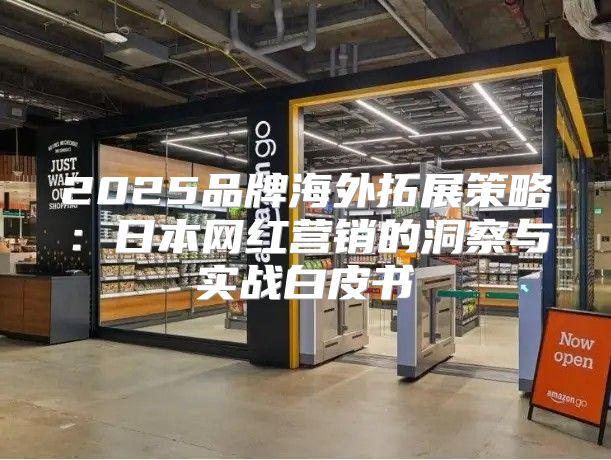 2025品牌海外拓展策略：日本网红营销的洞察与实战白皮书