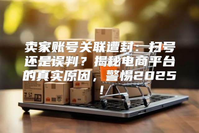 卖家账号关联遭封：扫号还是误判？揭秘电商平台的真实原因，警惕2025！