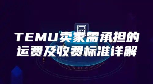 TEMU卖家需承担的运费及收费标准详解