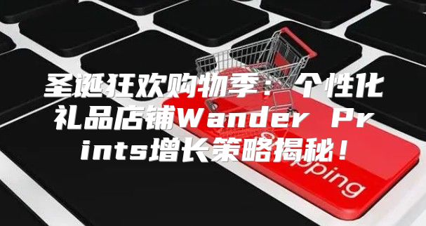 圣诞狂欢购物季：个性化礼品店铺Wander Prints增长策略揭秘！