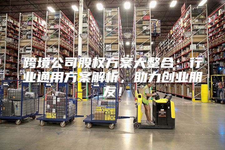 跨境公司股权方案大整合：行业通用方案解析，助力创业朋友！