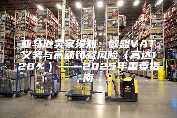 亚马逊卖家须知：欧盟VAT义务与高额罚款风险高达120％——2025年重要指南