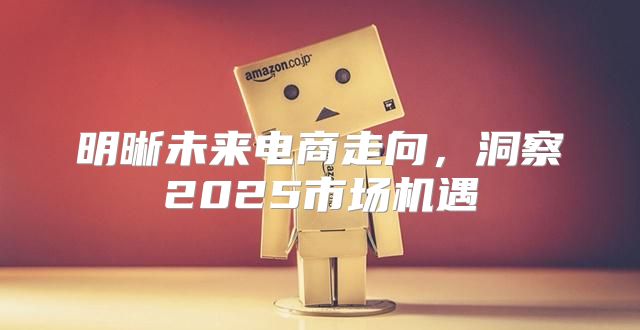 明晰未来电商走向，洞察2025市场机遇