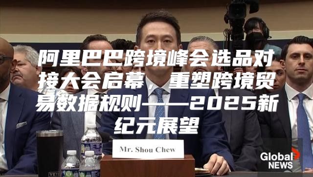 阿里巴巴跨境峰会选品对接大会启幕，重塑跨境贸易数据规则——2025新纪元展望