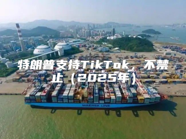 特朗普支持TikTok，不禁止2025年