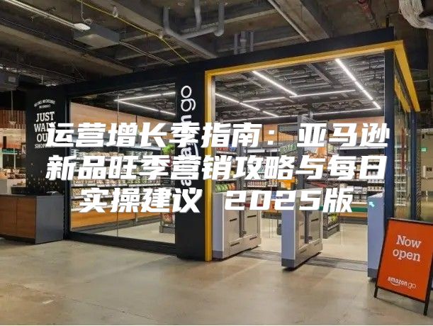 运营增长季指南：亚马逊新品旺季营销攻略与每日实操建议 2025版