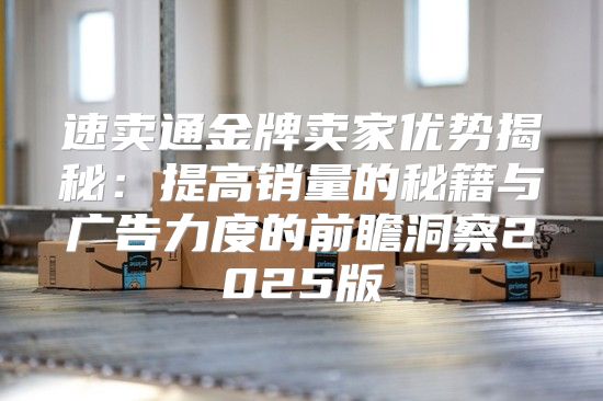 速卖通金牌卖家优势揭秘：提高销量的秘籍与广告力度的前瞻洞察2025版