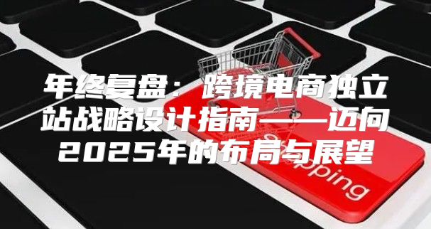 年终复盘：跨境电商独立站战略设计指南——迈向2025年的布局与展望