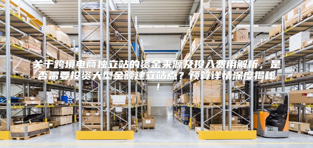 关于跨境电商独立站的资金来源及投入费用解析，是否需要投资大型金额建立站点？预算详情深度揭秘！