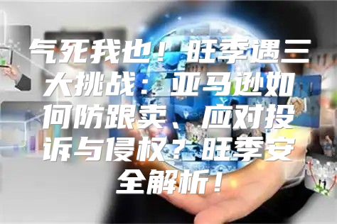 气死我也！旺季遇三大挑战：亚马逊如何防跟卖、应对投诉与侵权？旺季安全解析！