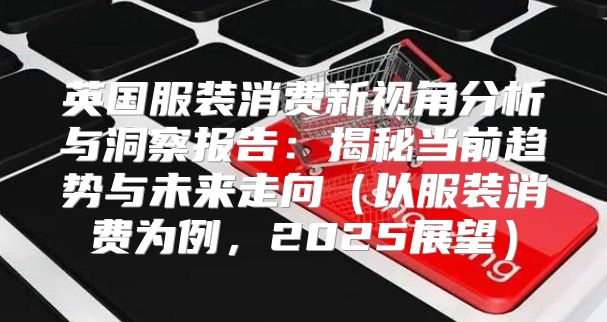 英国服装消费新视角分析与洞察报告：揭秘当前趋势与未来走向以服装消费为例，2025展望