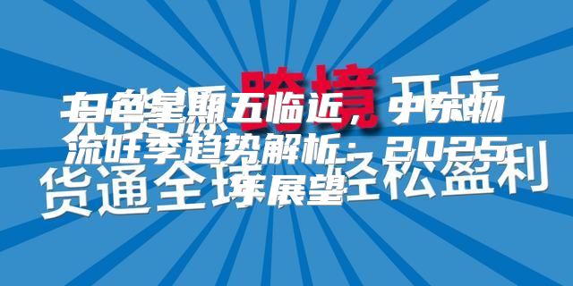 白色星期五临近，中东物流旺季趋势解析：2025年展望