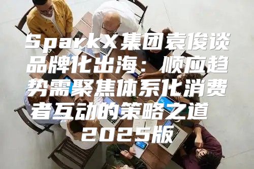 SparkX集团袁俊谈品牌化出海：顺应趋势需聚焦体系化消费者互动的策略之道 2025版