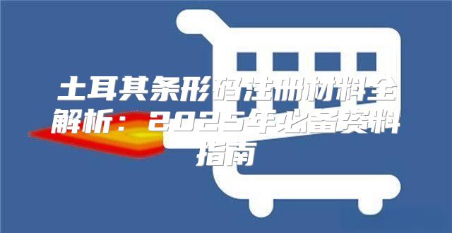 土耳其条形码注册材料全解析：2025年必备资料指南
