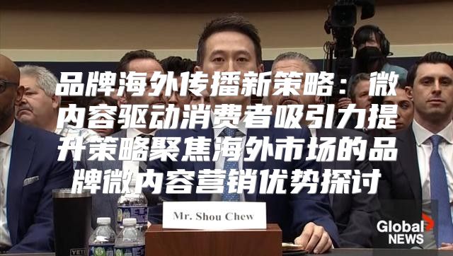 品牌海外传播新策略：微内容驱动消费者吸引力提升策略聚焦海外市场的品牌微内容营销优势探讨