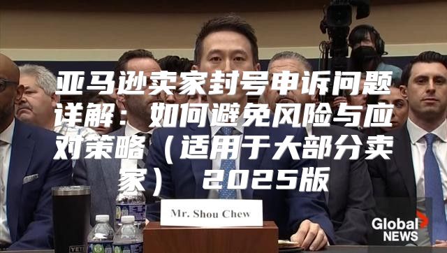亚马逊卖家封号申诉问题详解：如何避免风险与应对策略适用于大部分卖家 2025版