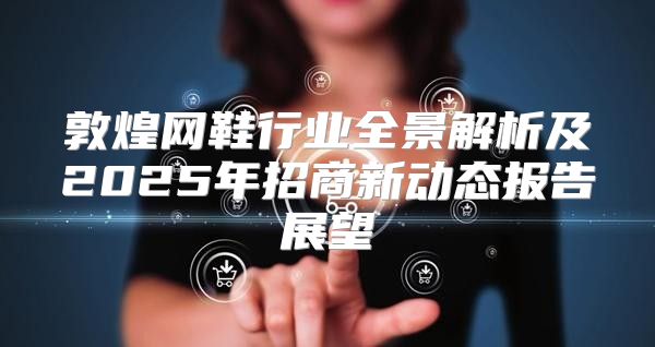 敦煌网鞋行业全景解析及2025年招商新动态报告展望