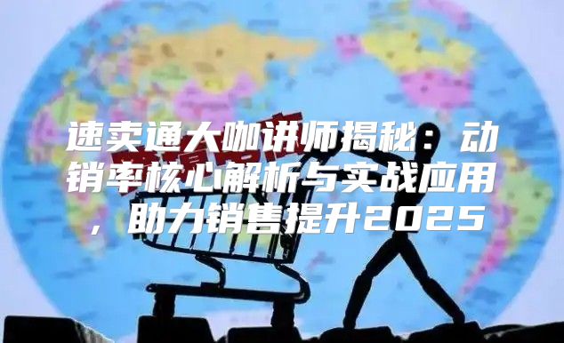 速卖通大咖讲师揭秘：动销率核心解析与实战应用，助力销售提升2025