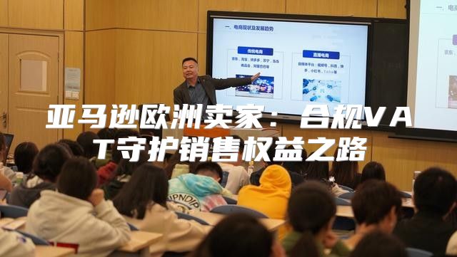 亚马逊欧洲卖家：合规VAT守护销售权益之路