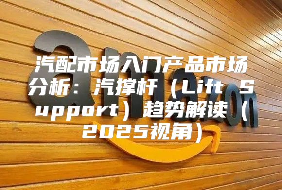 汽配市场入门产品市场分析：汽撑杆Lift Support趋势解读2025视角