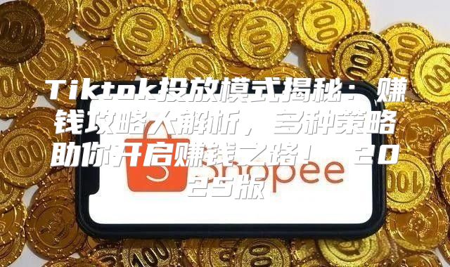 Tiktok投放模式揭秘：赚钱攻略大解析，多种策略助你开启赚钱之路！ 2025版