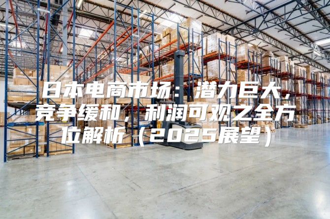 日本电商市场：潜力巨大，竞争缓和，利润可观之全方位解析2025展望