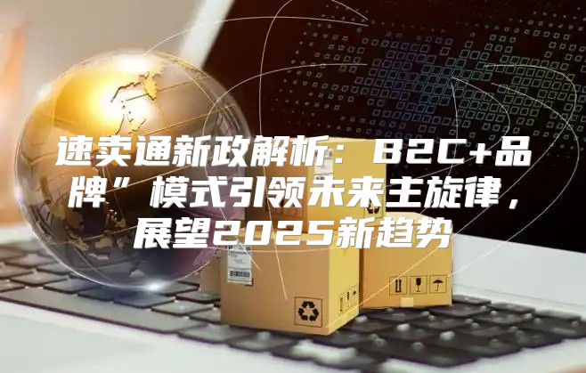 速卖通新政解析：B2C+品牌”模式引领未来主旋律，展望2025新趋势