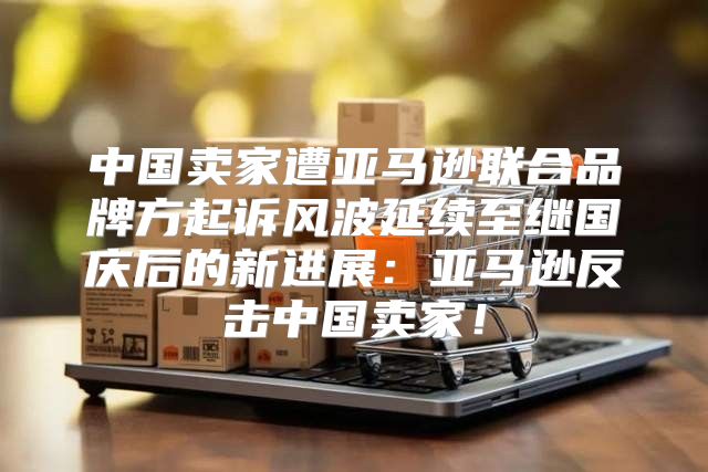 中国卖家遭亚马逊联合品牌方起诉风波延续至继国庆后的新进展：亚马逊反击中国卖家！