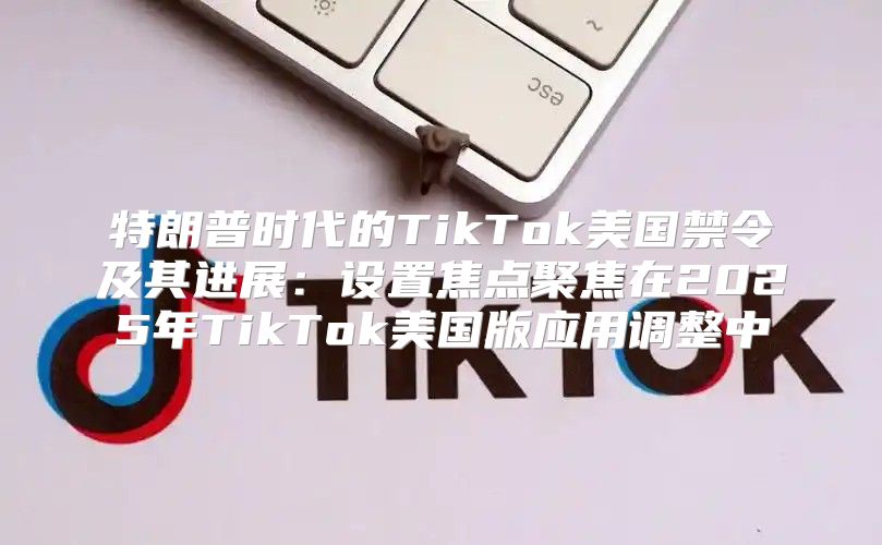 特朗普时代的TikTok美国禁令及其进展：设置焦点聚焦在2025年TikTok美国版应用调整中