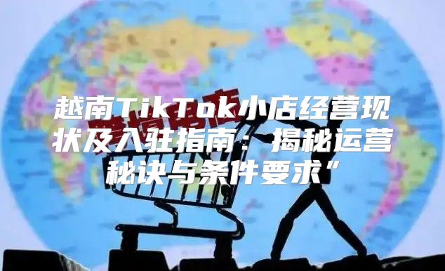 越南TikTok小店经营现状及入驻指南：揭秘运营秘诀与条件要求”
