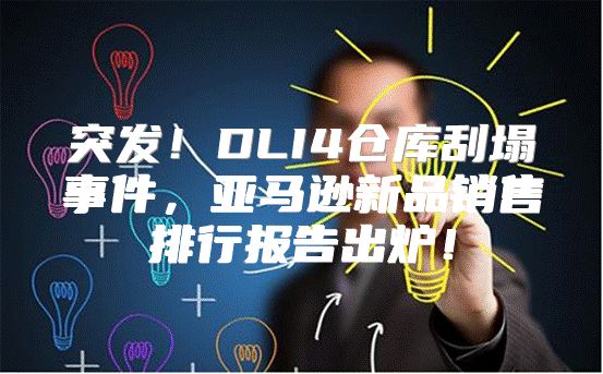 突发！DLI4仓库刮塌事件，亚马逊新品销售排行报告出炉！