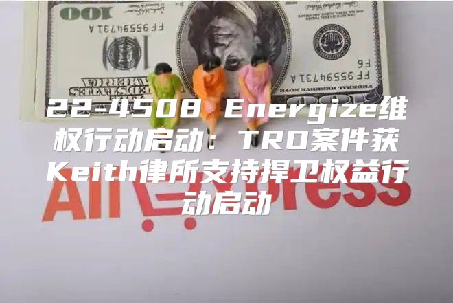 22-4508 Energize维权行动启动：TRO案件获Keith律所支持捍卫权益行动启动