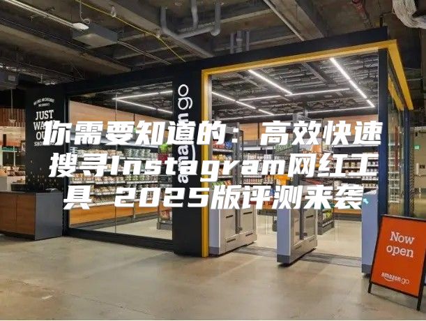 你需要知道的：高效快速搜寻Instagram网红工具 2025版评测来袭