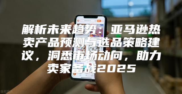 解析未来趋势：亚马逊热卖产品预测与选品策略建议，洞悉市场动向，助力卖家备战2025