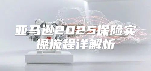 亚马逊2025保险实操流程详解析