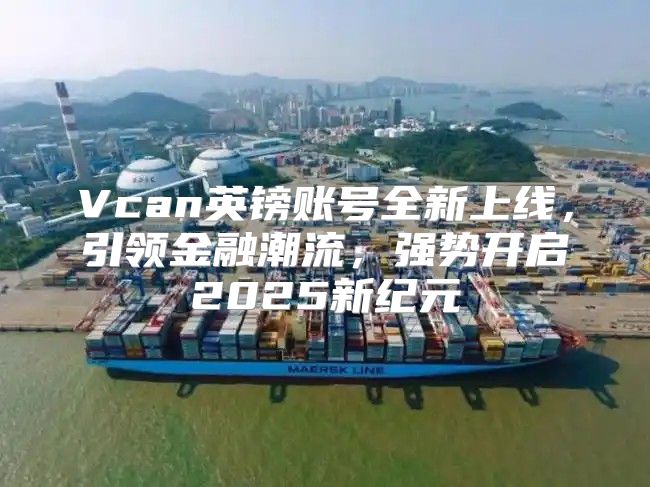 Vcan英镑账号全新上线，引领金融潮流，强势开启2025新纪元