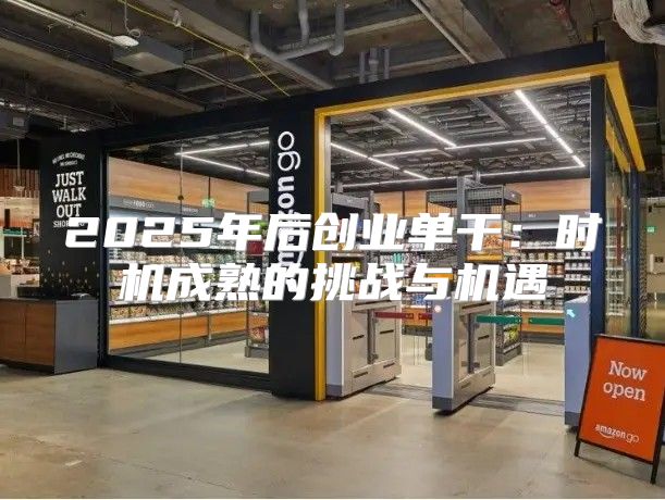 2025年后创业单干：时机成熟的挑战与机遇