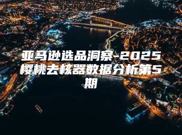 亚马逊选品洞察-2025樱桃去核器数据分析第5期