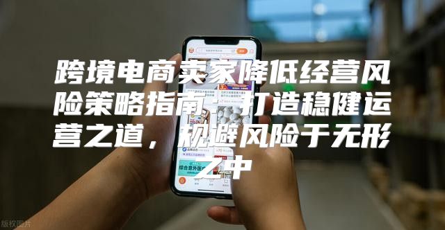 跨境电商卖家降低经营风险策略指南：打造稳健运营之道，规避风险于无形之中
