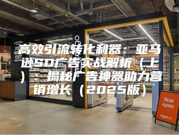 高效引流转化利器：亚马逊SD广告实战解析上：揭秘广告神器助力营销增长2025版