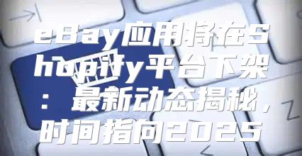 eBay应用将在Shopify平台下架：最新动态揭秘，时间指向2025