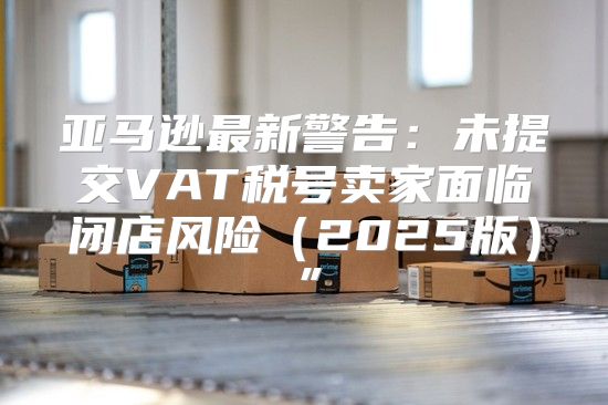 亚马逊最新警告：未提交VAT税号卖家面临闭店风险2025版”