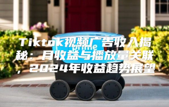 Tiktok视频广告收入揭秘：月收益与播放量关联，2025年收益趋势展望