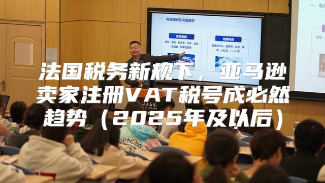 法国税务新规下，亚马逊卖家注册VAT税号成必然趋势2025年及以后